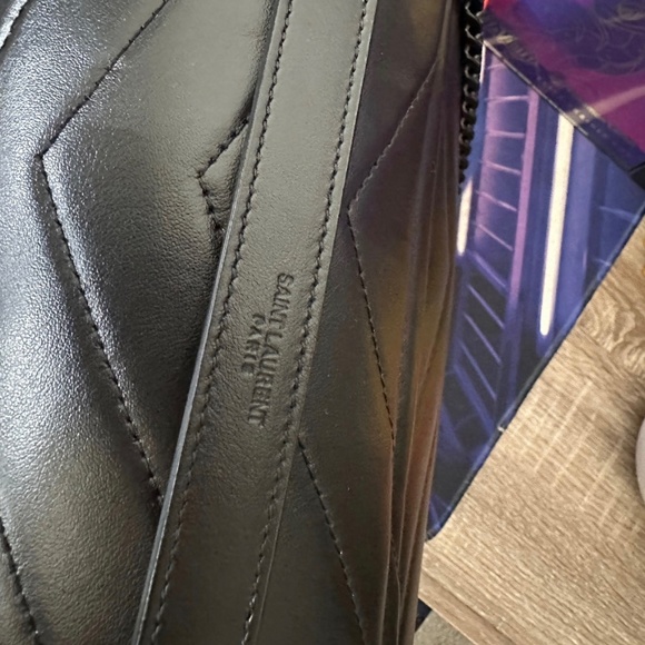 Saint Laurent YSL Monogram Large Quilted Shoulder Bag - Picture 4 of 10